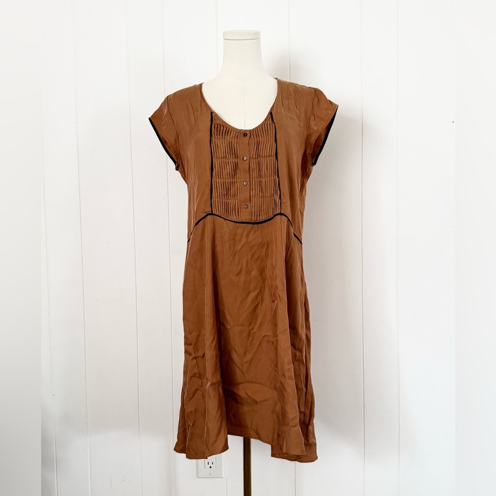 Cotelac Pleated Mini Dress